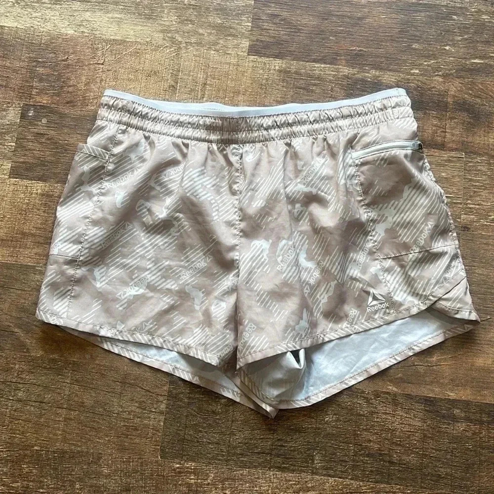 Reebok Cream Colored Shorts